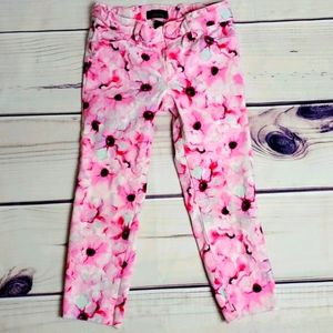 Floral Girls Skinny Jeggings